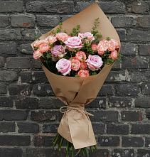 Букет цветов из:  Розы #REPLACE_PRED# Менделеево Пермский край